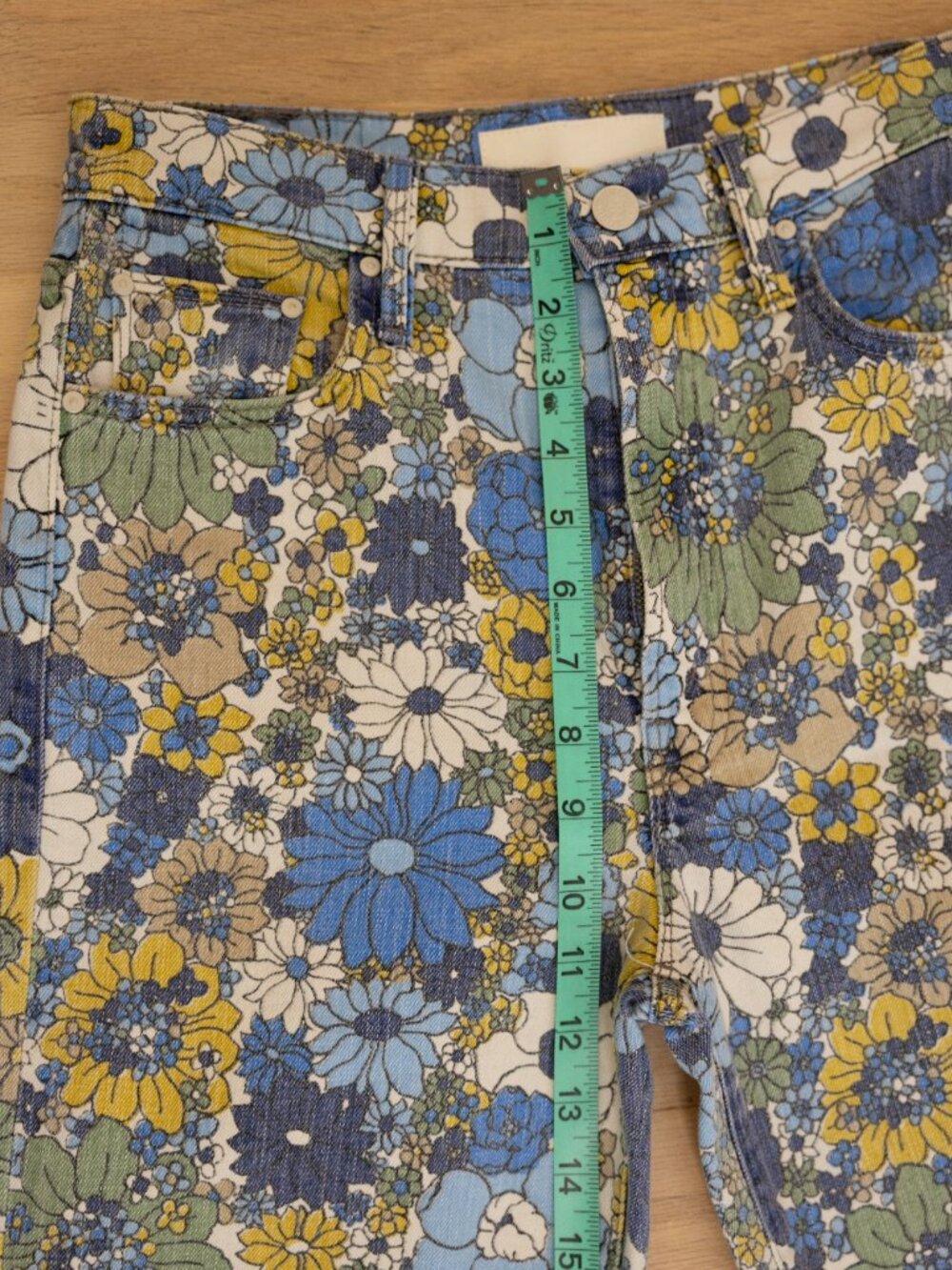 MOTHER SUPERIOR The Rambler Zip Ankle in Dirtbike Flowers Size 28 (fits like 27) - Picture 4 of 10